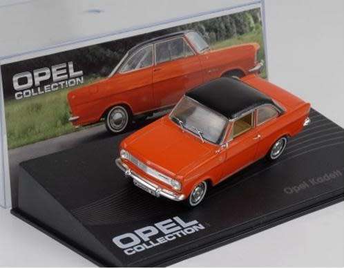 Opel Kadett A Coupe 1962 red 1/43 IXO NEW+boxed  #4723 instant wheels