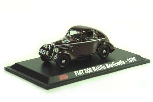 Fiat 508 Balilla Berlinetta 1936 #45 M.Miglia 1/43 IXO NEW   #4889 instant wheels