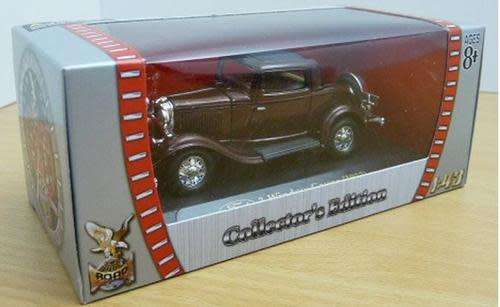 Ford 3-Window Coupe 1932 maroon-met 1/43 NEW+boxed  #4829 instant wheels