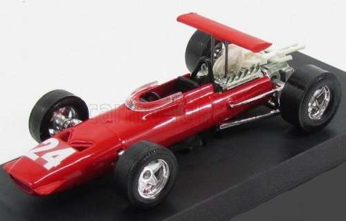 Ferrari V12 F1 Rouen 1968 red 1/43 Solido NEW+orig. showcase #4422 instant wheels