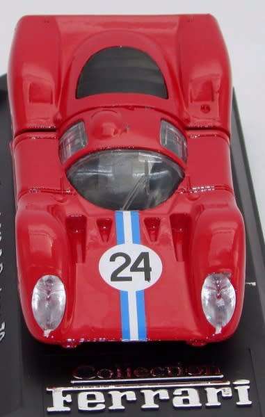 Ferrari 312 P Daytona 1970 #24 red 1/43 Solido NEW+orig. showcased #4419 instant wheels