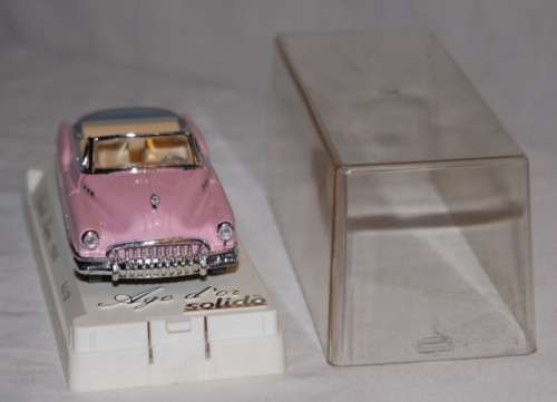 Buick Super Convertible 1950 pink 1/43 Solido NEW+boxed  #4377 instant wheels