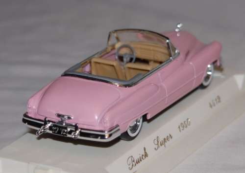 Buick Super Convertible 1950 pink 1/43 Solido NEW+boxed  #4377 instant wheels