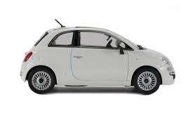 Fiat 500 Nuova glass roof 2010 white 1/43 Hongwell NEW+boxed   #4374 instant wheels