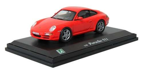 Porsche 911 Carrera S (997) 2008 red 1/43 Hongwell NEW+boxed   #4372 instant wheels