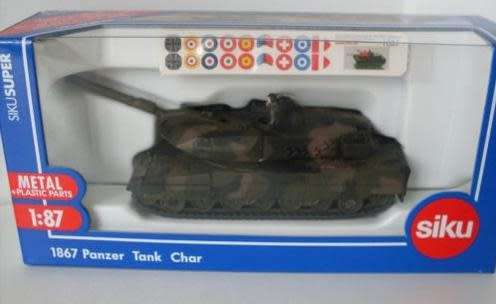 Tank Leopard II series 06 NATO 1/87 Siku NEWinBlister  #9301 instant wheels