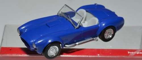 Shelby AC Cobra SC427 1965 blue 1/87 Herpa NEW+boxed  #9110 instant wheels