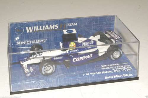 WilliamsF1 BMW FW23 F1 #5 Ralph Schumacher (GP SanMarino) 1/43 NEW+boxed  #4429 instant wheels