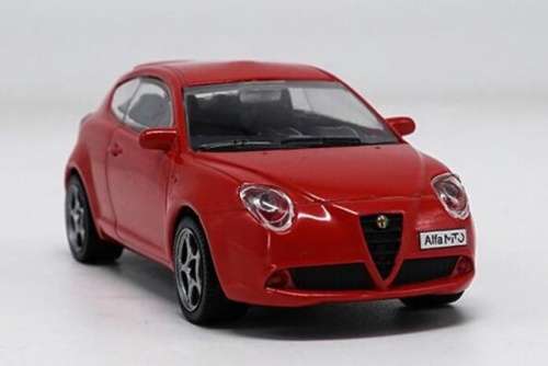 Alfa Romeo Mito 2010 red 1/43 Welly NEW+boxed  #4434 instant wheels