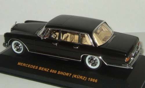 Mercedes-Benz 600 SWB/short W100 1966 1/43 IXO NEW+boxed  #4441 instant wheels