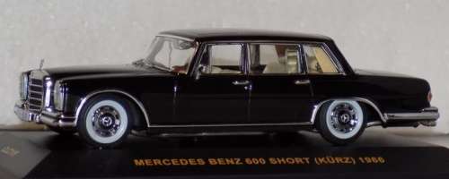 Mercedes-Benz 600 SWB/short W100 1966 1/43 IXO NEW+boxed  #4441 instant wheels
