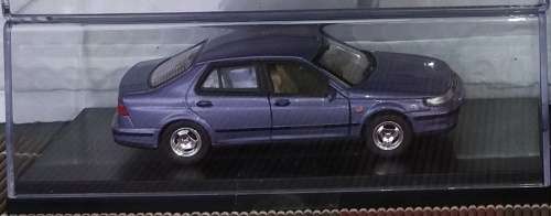 Saab 9-5 `01 lt.blu-met 1/43 Minichamps NEW+showcased  #4459 instant wheels