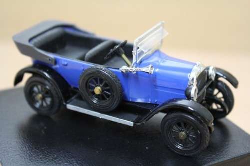 Fiat Torpedo Lusso 1918 blue 1/43 RIO NEW+showcased  #4456 instant wheels