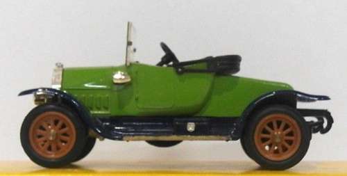 Fiat `O` 1912 green 1/43 RIO NEW+showcased  #4455 instant wheels