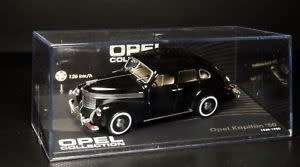 Opel Kapitaen 50 1948-1950 black 1/43 IXO NEW+boxed  #4468 instant wheels