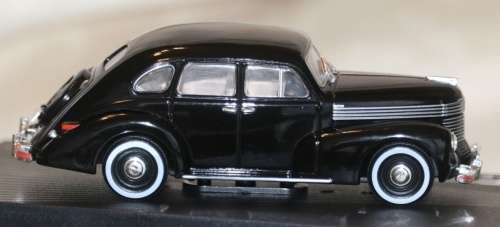 Opel Kapitaen 50 1948-1950 black 1/43 IXO NEW+boxed  #4468 instant wheels