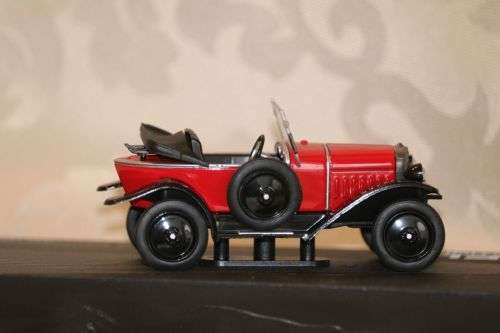 Opel 4/12 PS `Laubfrosch` 1924 open cabrio red 1/43 IXO NEW+boxed  #4469 instant wheels