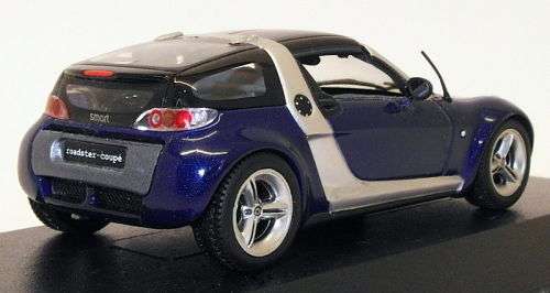 Smart Roadster Coupe 2003 1/43 Minichamps NEW+showcased FREE Delivery #4471 instant wheels