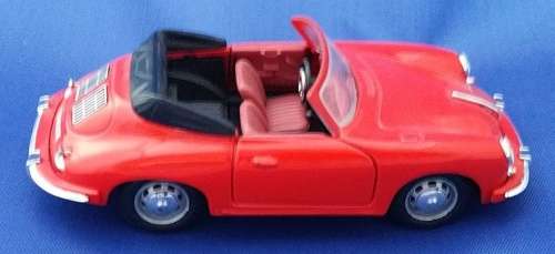 Porsche 356A Cabriolet 1965 red 1/43 Schuco NEW+showcased  #4481 instant wheels