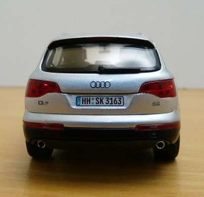 Audi Q7 (4.2) 2007 silver 1/43 Schuco NEW+showcased FREE Delivery #4483 instant wheels