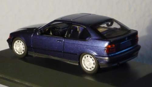 BMW 316/E36 Compact Coupe 1998 blue-met 1/43 Schuco NEW+showcased  #4485 instant wheels