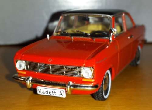 Opel Kadett A Coupe 1962 red 1/43 IXO NEW+showcased  #4519 instant wheels