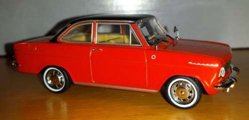 Opel Kadett A Coupe 1962 red 1/43 IXO NEW+showcased  #4519 instant wheels