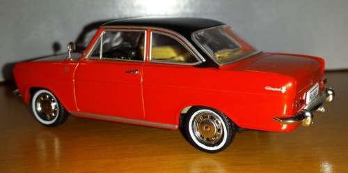 Opel Kadett A Coupe 1962 red 1/43 IXO NEW+showcased  #4519 instant wheels