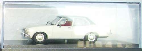 Opel Rekord D 2,1L 1973 white 1/43 IXO NEW+showcased  #4516 instant wheels