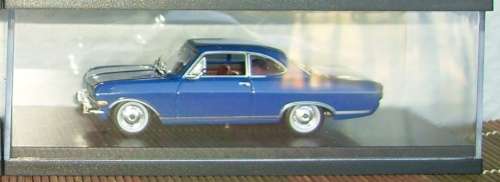 Opel Rekord B Coupe 1965 blue 1/43 IXO NEW+showcased #4515 instant wheels