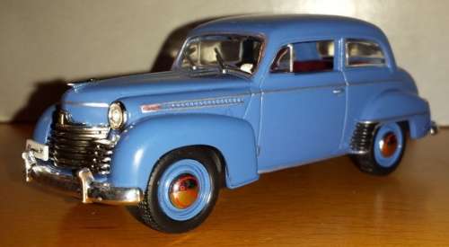 Opel Olympia 1951 blue 1/43 IXO NEW+showcased  #4513 instant wheels