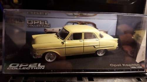 Opel Kapitaen `56 1955/58 cream 1/43 IXO NEW+boxed  #4509 instant wheels
