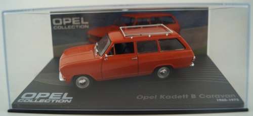 Opel Kadett B Caravan 1965/73 red 1/43 IXO NEW+boxed  #4508 instant wheels