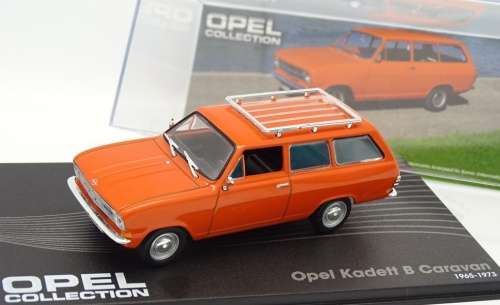 Opel Kadett B Caravan 1965/73 red 1/43 IXO NEW+boxed  #4508 instant wheels