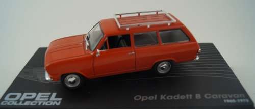 Opel Kadett B Caravan 1965/73 red 1/43 IXO NEW+boxed  #4508 instant wheels