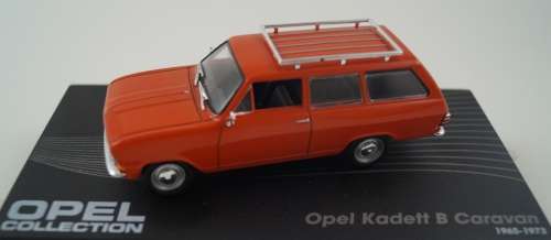 Opel Kadett B Caravan 1965/73 red 1/43 IXO NEW+boxed  #4508 instant wheels