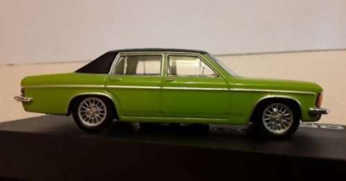 Opel Admiral B 1969/77 green 1/43 IXO NEW+boxed  #4507 instant wheels