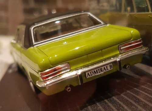 Opel Admiral B 1969/77 green 1/43 IXO NEW+boxed  #4507 instant wheels