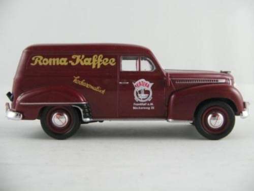 Opel Olympia Panelvan 1950/53 red 1/43 IXO NEW+boxed  #4505 instant wheels