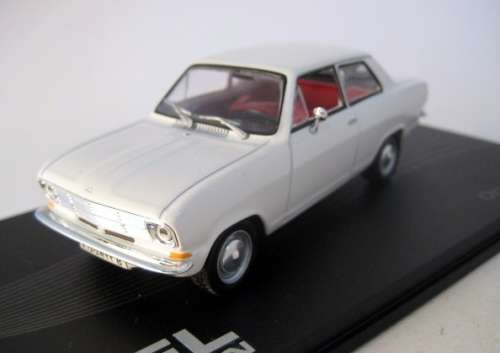Opel Kadett 1965/73 white 1/43 IXO NEW+boxed  #4504 instant wheels