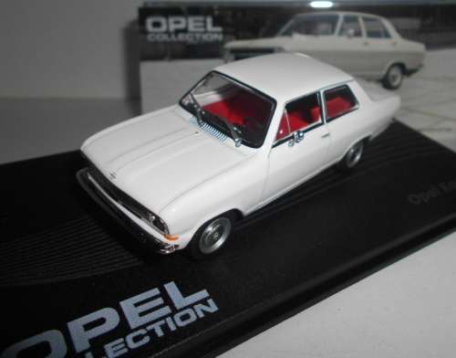 Opel Kadett 1965/73 white 1/43 IXO NEW+boxed  #4504 instant wheels