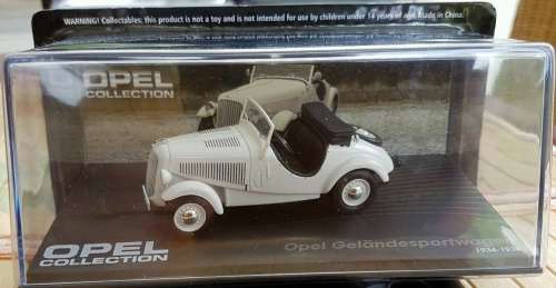 Opel Gelaendesportwagen 1934/38 white 1/43 IXO NEW+boxed  #4502 instant wheels