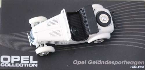 Opel Gelaendesportwagen 1934/38 white 1/43 IXO NEW+boxed  #4502 instant wheels