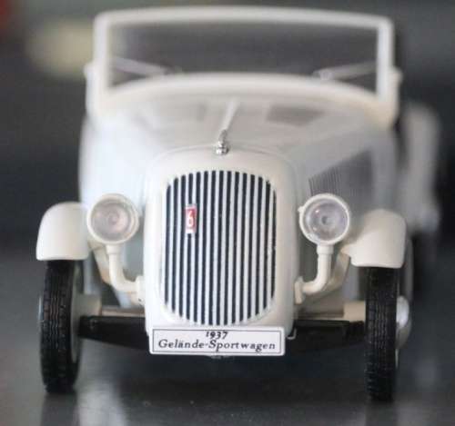 Opel Gelaendesportwagen 1934/38 white 1/43 IXO NEW+boxed  #4502 instant wheels
