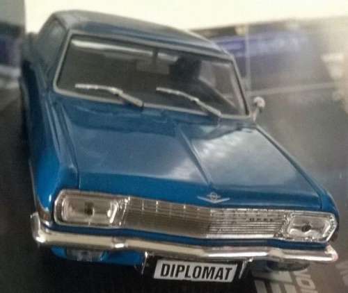 Opel Diplomat A Coupe 1965/67 blue 1/43 IXO NEW+boxed  #4500 instant wheels