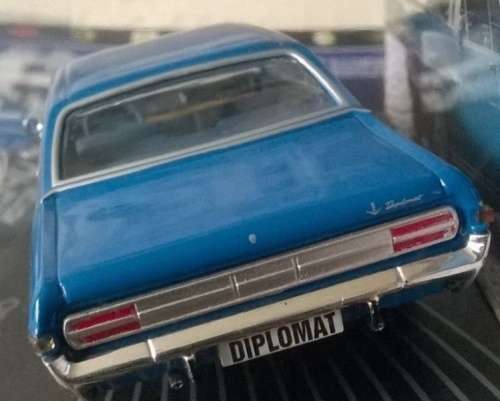 Opel Diplomat A Coupe 1965/67 blue 1/43 IXO NEW+boxed  #4500 instant wheels