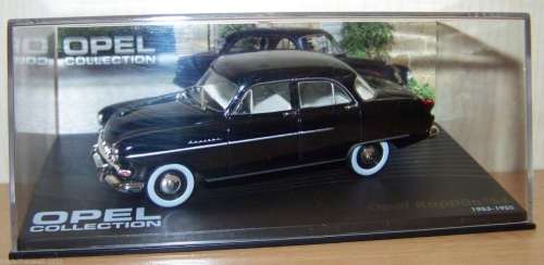 Opel Kapitaen 1954/55 black 1/43 IXO NEW+boxed  #4499 instant wheels