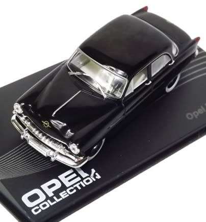 Opel Kapitaen 1954/55 black 1/43 IXO NEW+boxed  #4499 instant wheels