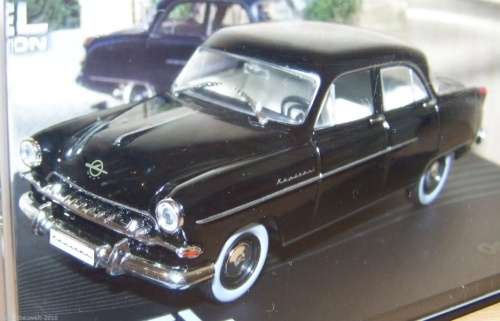 Opel Kapitaen 1954/55 black 1/43 IXO NEW+boxed  #4499 instant wheels