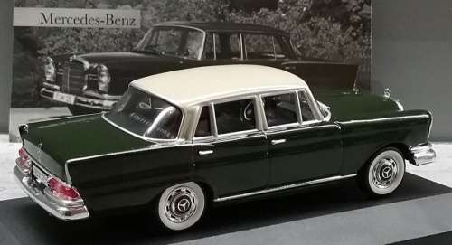 Mercedes-Benz 220 SE (W111) 1959 green/white Vitesse NEW+boxed FREE Delivery #4498 instant wheels
